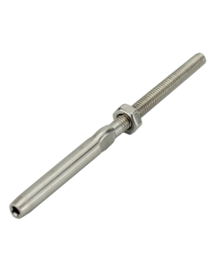 Stainless steel threated pressing terminal for wire rope Ø3mm