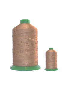 Polyester thread count 30 - various colours - Spola da 450mt, Beige scuro