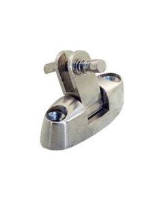 180° swivelling stainless steel deck hinge with pin