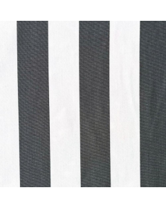 3 meter roll - acrylic stripe fabric for outer cushions - dark grey