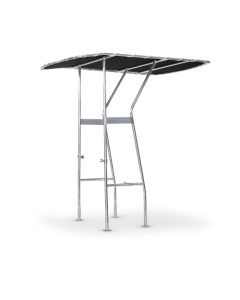 316L stainless steel T-Top - Larghezza max.120cm, 5032 - Jet Black