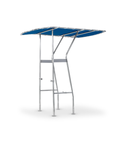 316L stainless steel T-Top - Larghezza max.120cm, P023 - Artic Blue