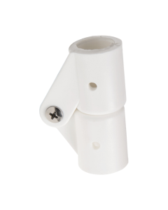 White nylon articulated joint Ø20mm