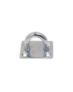 Pontillo de cubierta base rectangular inox