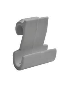 Paquete de 20 ganchos pequeños denilón gris para funda de neumático