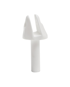 White nylon rowlock attachment pin