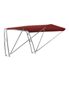 Toldo Bimini FRONT SUPERIOR - Altezza 120cm - Larghezza 170cm, P015 - Crimson Red