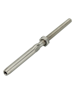 Terminal roscado de presión de acero inoxidable para cable Ø3mm