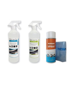 Kit de limpieza de toldos y telas para exteriores