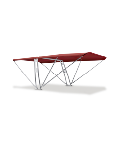 Toldo Bimini SUPERIOR - Altezza 120cm - Larghezza 170cm, P015 - Crimson Red