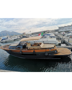 Toldo Bimini 4 arcos para POSITANO 38 Open