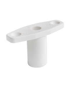 White nylon rowlock attachment
