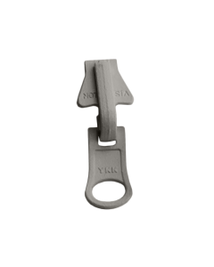 Cursor gris para cremallera continua YKK, malla 8mm