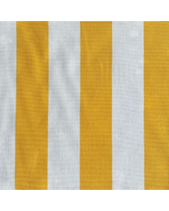 3 meter roll - acrylic stripe fabric for outer cushions - yellow