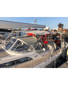 Toldo Bimini 3 arcos para X-YACHTS 43 - Acero inoxidable Ø30mm