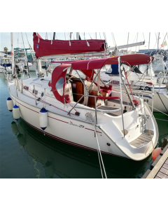 Toldo Bimini 2 arcos para DELPHIA 29 - Acero inoxidable Ø 25mm
