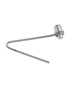 Resorte de acero inoxidable con pestillo bajo – Ø6 mm