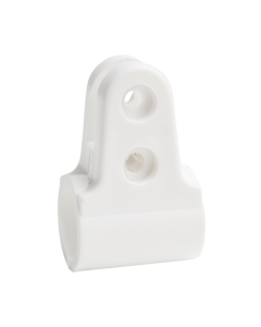White nylon jaw slide Ø20mm