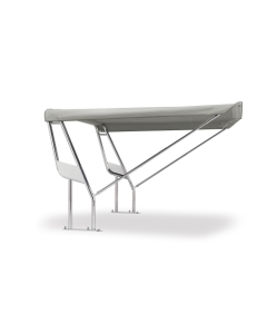 Boat roll bar with WAVE INOX Bimini Top