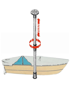 Telescopic cover support