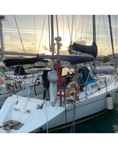 Toldo Bimini de acero inox Ø 25mm, 3 arcos para KIRIE FEELING 426