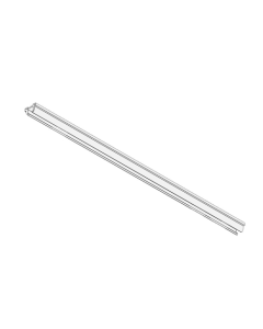 Riel de aluminio para cortinas ligeras