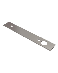 Contraplaca inferior para roll bar en acero inoxidable 304